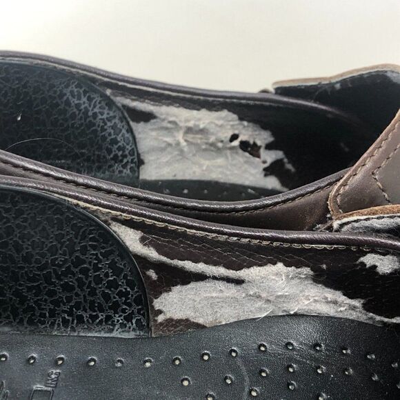 Dansko Phoebe Brown Leather Professional Clogs Shoes Women's 38 EU / 7.5-8 US - Picture 8 of 10